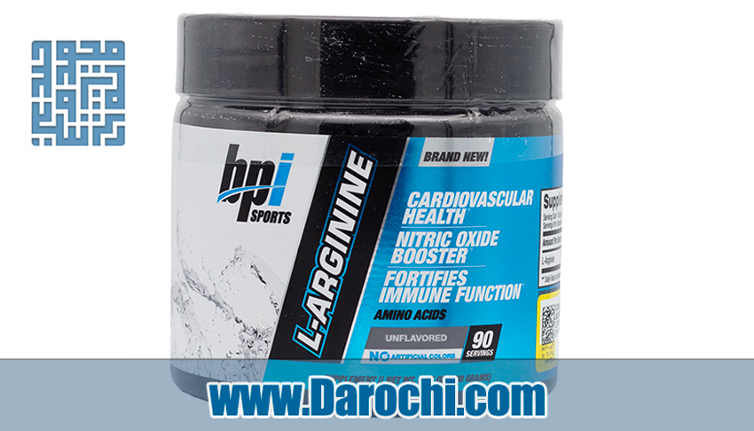 خرید و قیمت پودر ال آرژنین بی پی آی 180 گرمی