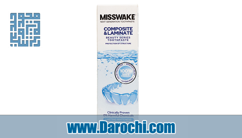 خمیر دندان مخصوص دندان های لمینت و کامپوزیت میسویک 75 میلی لیتر