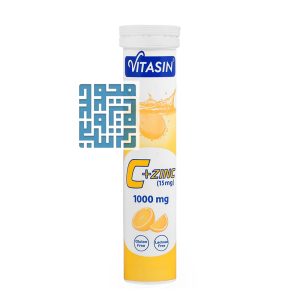 قرص جوشان ویتامین سی پلاس زینک ویتاسین