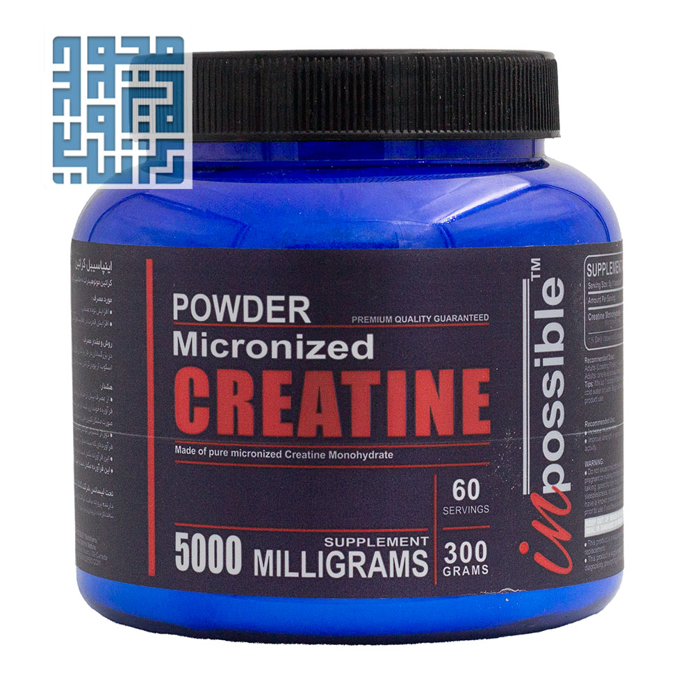 پودر کراتین مونوهیدرات اینپاسیبل 300 گرم
