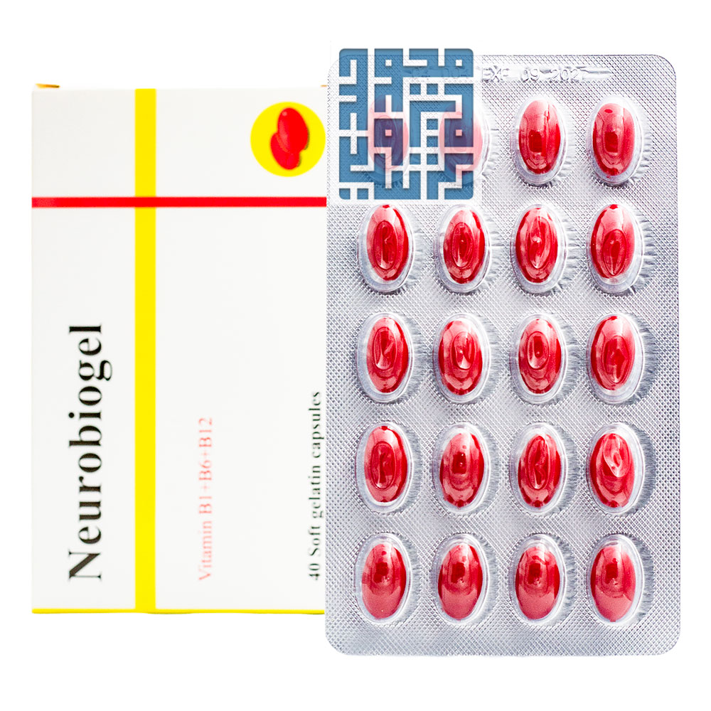 سافت ژل نوروبیوژل دانا 40 عددی
