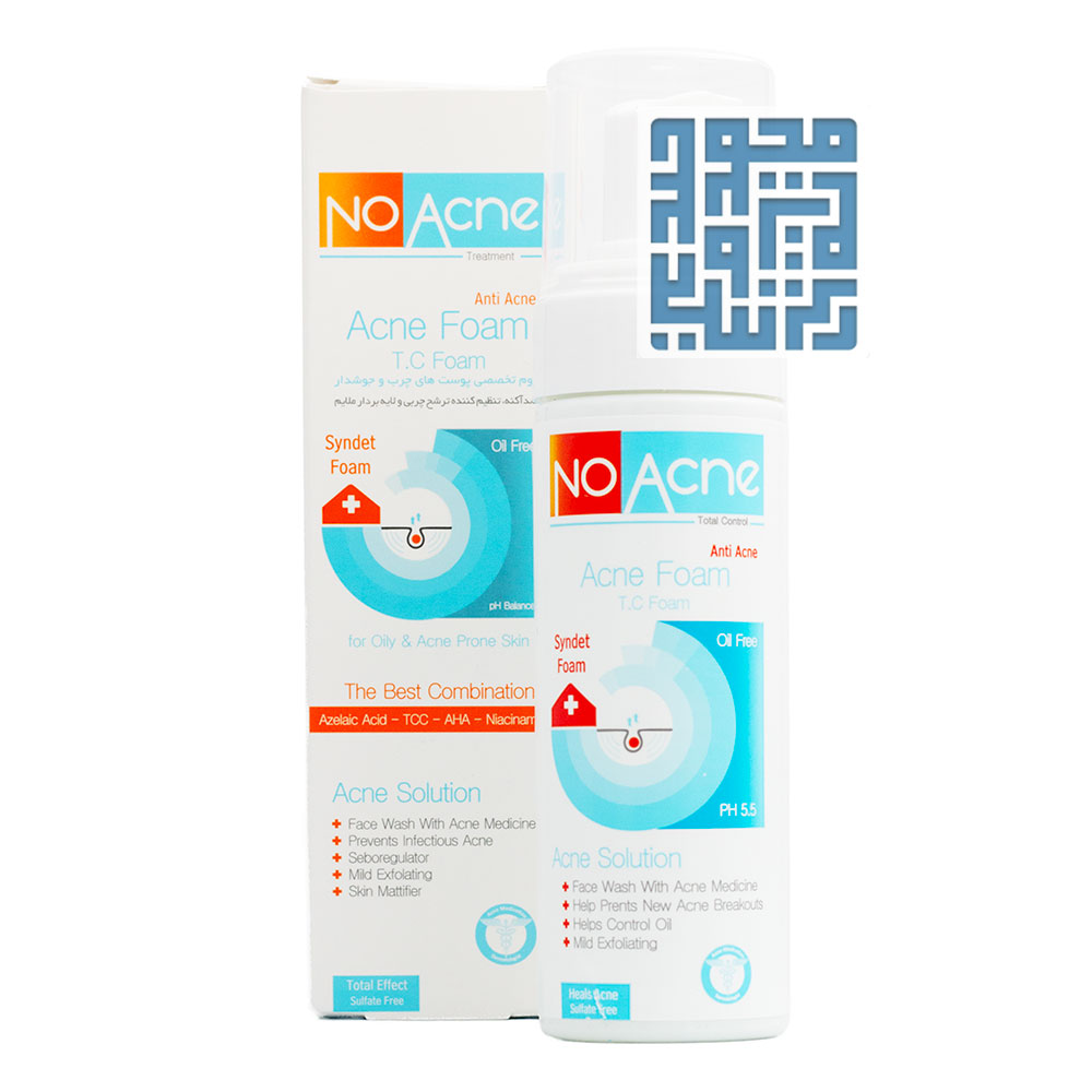 فوم شستشوی تخصصی نو آکنه مناسب پوست چرب و جوش دار
