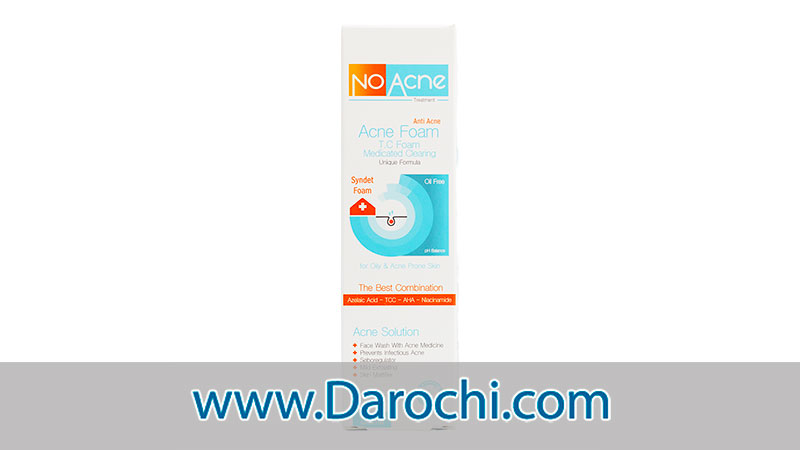 قیمت و خرید فوم شستشوی تخصصی نو آکنه مناسب پوست چرب و جوش دار