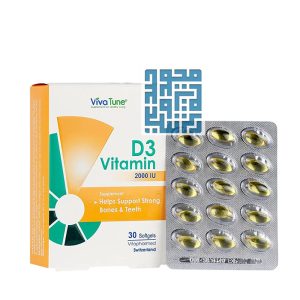 کپسول نرم ژلاتینی ویتامین D3 2000 واحد ویواتیون