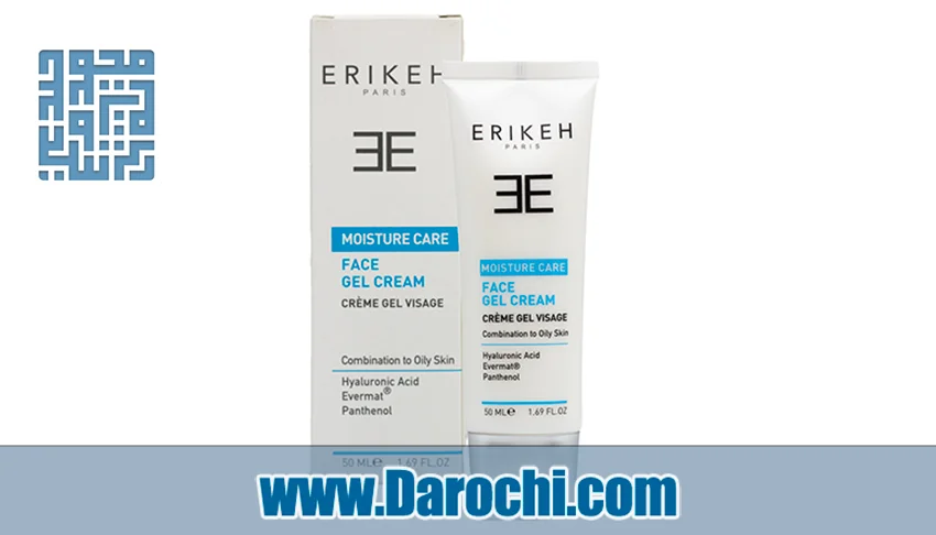بنر ژل کرم مرطوب کننده اریکه مناسب پوست چرب و مختلط 50 میلی لیتر