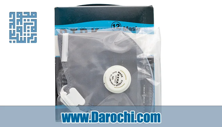 بنر ماسک فیلتردار FFP2 پی تی پی کی