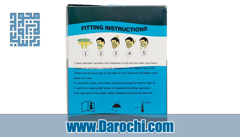 بنر ماسک فیلتردار FFP2 پی تی پی کی