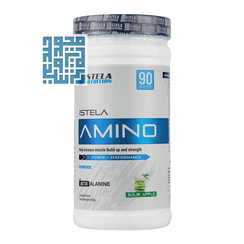 Stella Nutrition Nutrition Amino 450 g Sour Apple Powder-darochi پودر آمینو استلا نوتریشن ۴۵۰ گرم