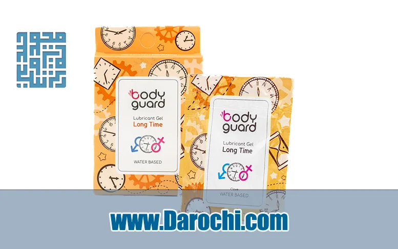 ژل تاخیری بادیگارد Long Time روان کننده پایه آب ۳ عددی