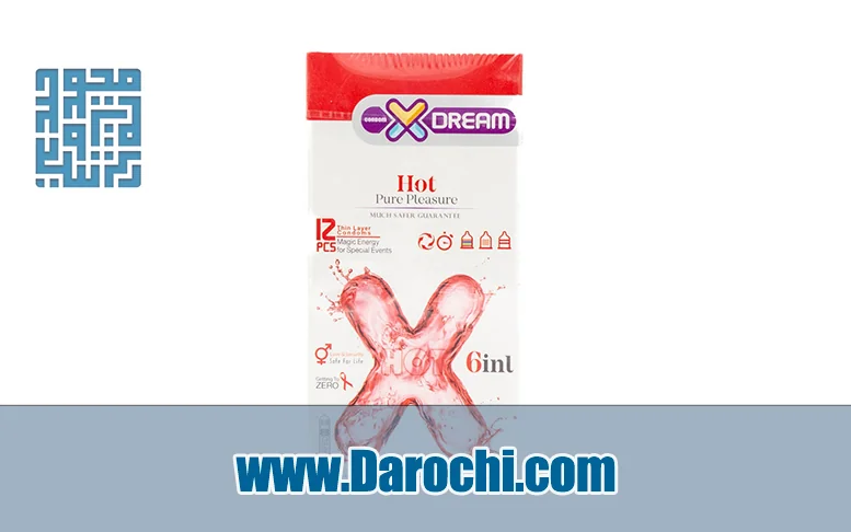 X Dream Hot Condom کاندوم هات گرم کننده ایکس دریم