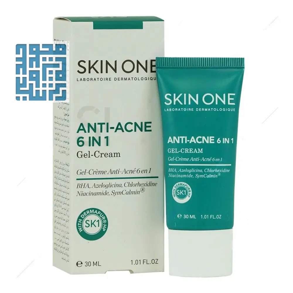 Skin One Zdjosh 6 Dr1 Cream-darochi ژل کرم ضد جوش ۶ در ۱ اسکین وان ۳۰ میلیلیتر - نمای جلوی تیوب